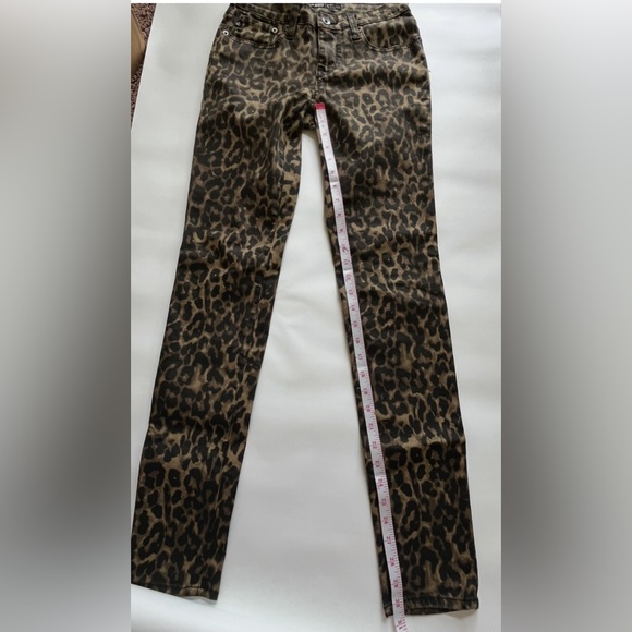 Leopard Print Women's Jeans - Picture 6 of 9